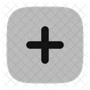 Plus Sign Square Icon