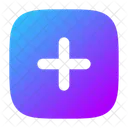 Plus Sign Square Icon