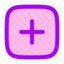 Plus Sign Square Icon