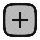 Plus Sign Square Icon