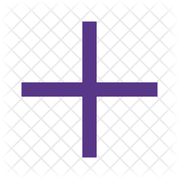 Plus Symbol Icon - Download in Dualtone Style
