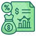 Investissement Argent Profit Icône