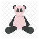 Plüsch Panda Tier  Symbol