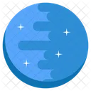 명왕성 태양계 천문학 아이콘