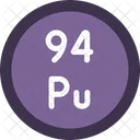 Plutonio Tabla Periodica Quimica Icon
