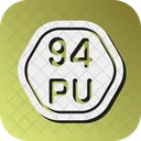 Plutonium Uranium Nuclear Plant Symbol