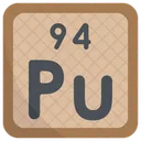 Plutonium Periodic Table Chemists Icon