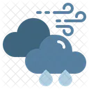 Nuage Pluvieux Pluie Icône