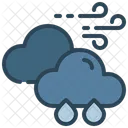 Nuage Pluvieux Pluie Icône