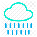 Pluie Meteo Nuage Icône