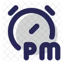 Pm Clock Clock Time Icon