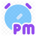 Pm Clock Clock Time Icon