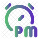 Pm Clock Clock Time Icon