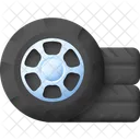 Pneu Roda Carro Ícone