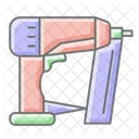 Pneumatic Nail Gun Awesome Lineal Style Iconscience And Innovation Pack Icon