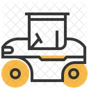 Pneumatisch Bereift Walzen Symbol