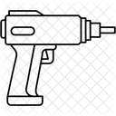 Pneumatisch Bau Werkzeug Symbol