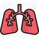 Respiration Poumons Pneumologie Icône