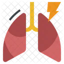Pneumonia Lung Inflamation Icon
