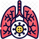 Anatomy Breath Lung Icon