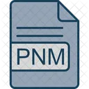 Pnm Archivo Formato Icono