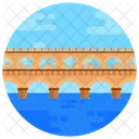 Poant De Barcy Puente Pasarela Icono