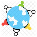 Población mundial  Icon