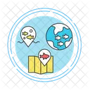 Población mundial de peces  Icono