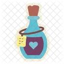 Pocion De Amor Botella De Pocion Amor Icono