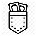 Pocket Money Cash Icon
