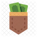 Pocket Money Cash Icon