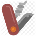 Pocket Knife Weapon Camping Icon