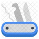 Paper Cutter Swiss Knife Pocket Knife Icon