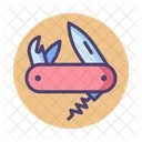 Pocket Knife Army Knife Swiss Knife Icon