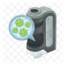 Microscope Science Study Icon