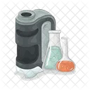 Microscope Science Study Icon