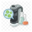 Microscope Science Study Icon