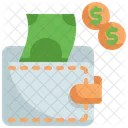 Pocket Money Wallet Icon