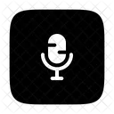 Podcast Mic Audio Icon