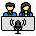 Podcast Voice Communication Icon