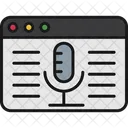 Podcast Audio Device Icon