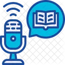 Podcast Microphone Education Icon
