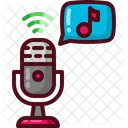 Podcast Music Music Note Icon