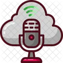 Podcast Cloud Signal Icon