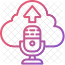 Podcast Cloud Upload Icon
