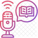 Podcast Microphone Education Icon