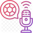 Podcast Microphone Sport Icon