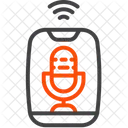 Podcast Microphone Smartphone Icon