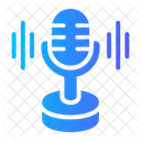 Podcast Microphone Communications Icon