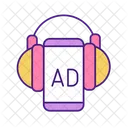 Podcast advertisement  Icon
